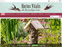 Tablet Screenshot of hortusvitalis.nl
